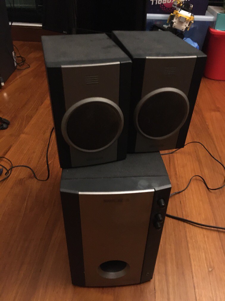 Speakers plus subwoofer, functioning, Audio, Soundbars, Speakers