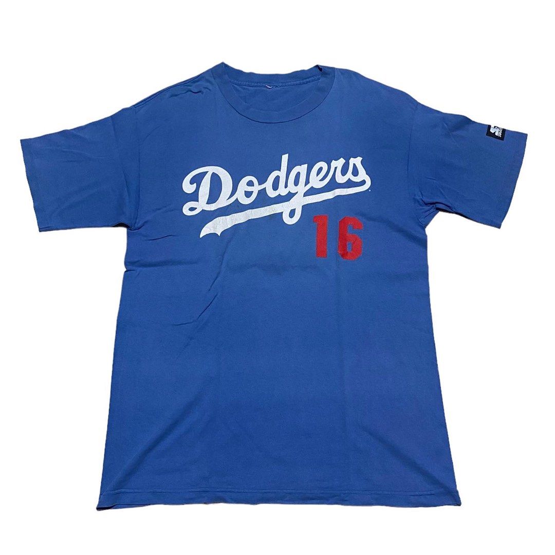Starter vintage 1995 los angeles dodgers nomo 16 tee, Fesyen