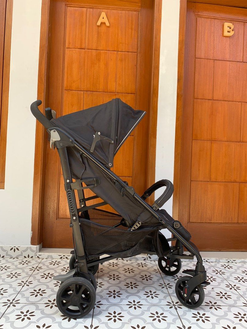 Stroller Joie brisk Lx Universal Black Bayi Anak Kereta Kursi
