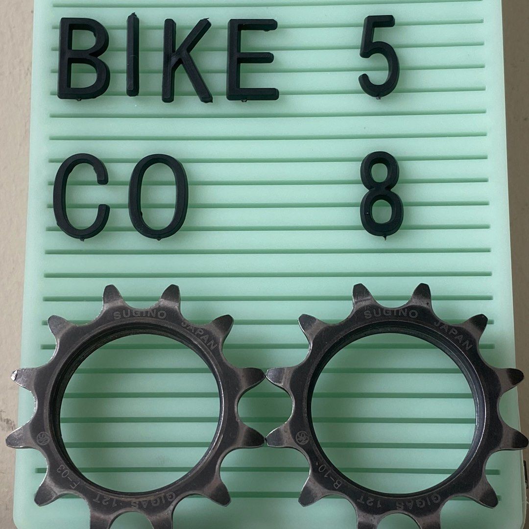 Sugino fixie cog clearance