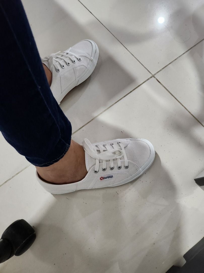 SUPERGA CLASSIC SNEAKERS 2760 WHITE Women s Fashion Footwear