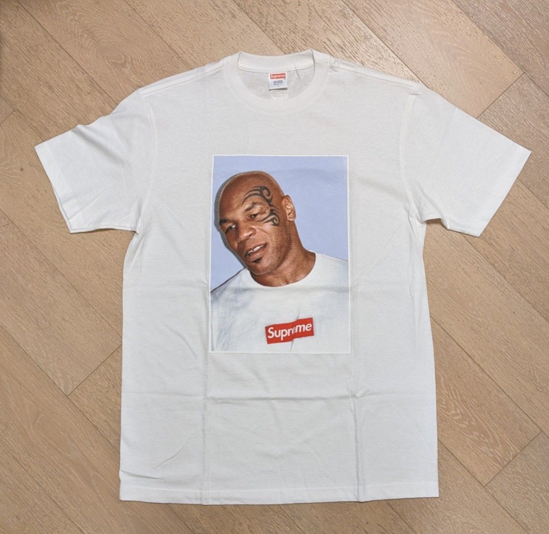 Supreme X Mike Tyson Photo Tee BOGO Box Logo hoodie T shirt Carousell