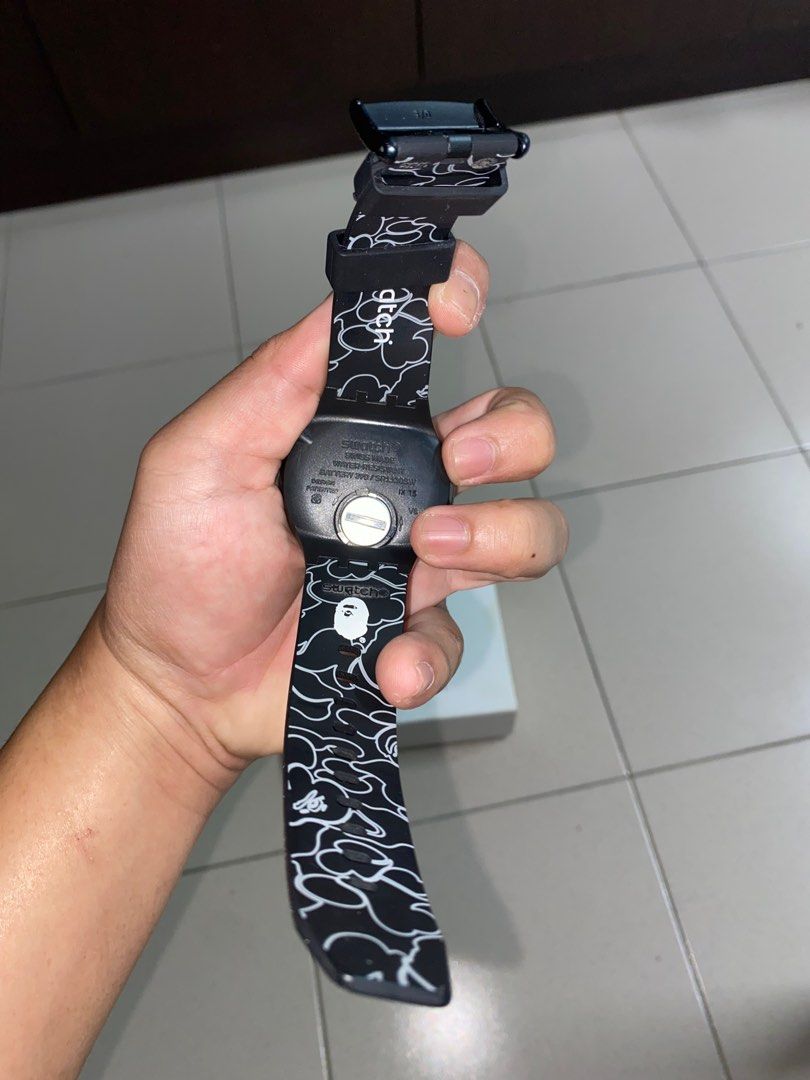 Swatch X A Bathing Ape Watches, Men's Fashion, Watches & Accessories