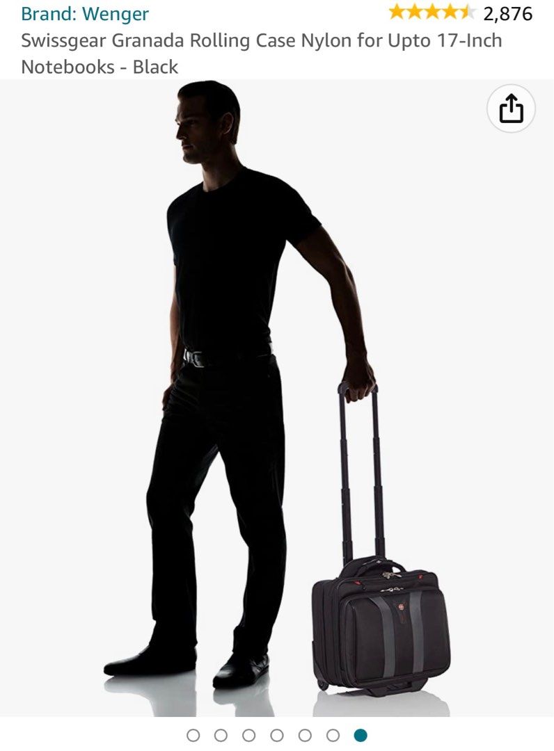 Swissgear Granada Rolling Case Nylon for Upto 17 Inch Notebooks