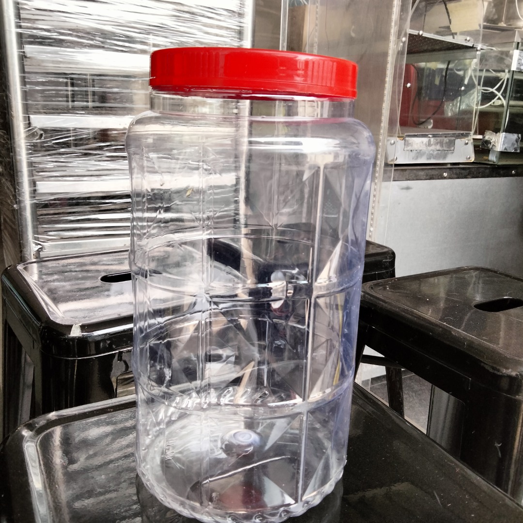 Tall Plastic Containers, Furniture & Home Living, Kitchenware