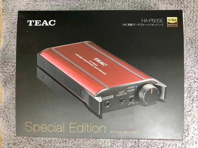 原裝全新：TEAC 便攜耳擴HA-P50SE 限量特別版(#DAC 耳機擴大機), 音響