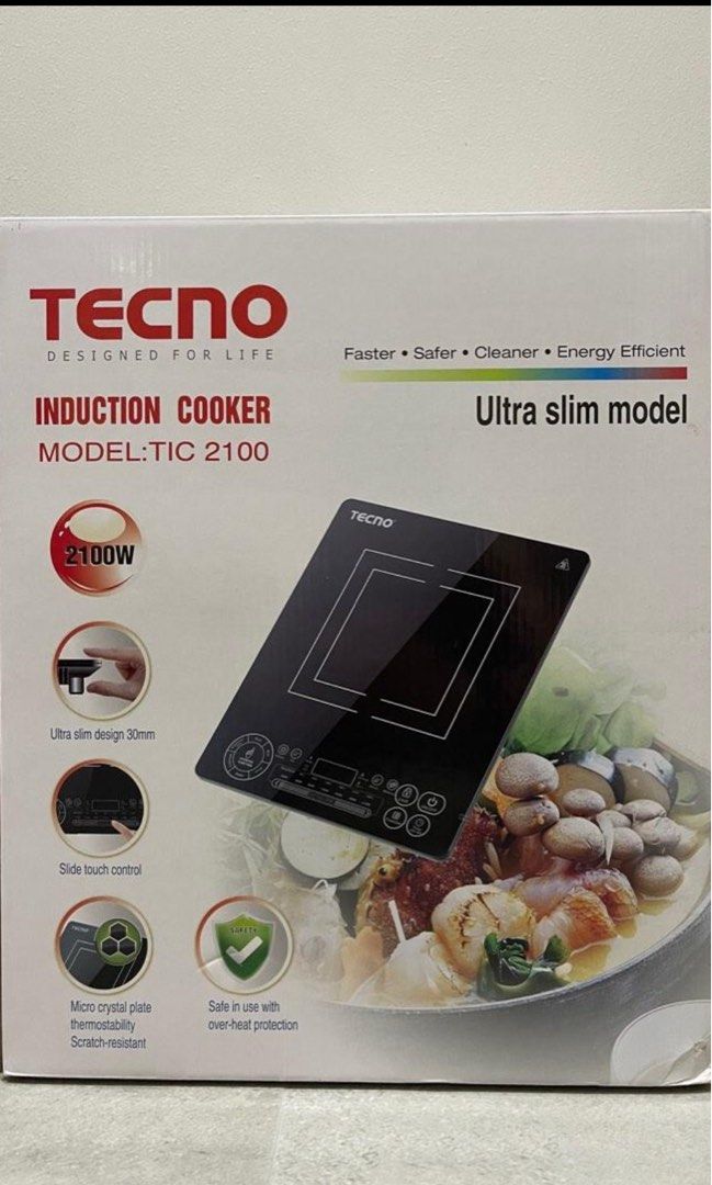 Tecno Induction Cooker, TV & Home Appliances, Kitchen Appliances, BBQ, Grills & Hotpots on Carousell