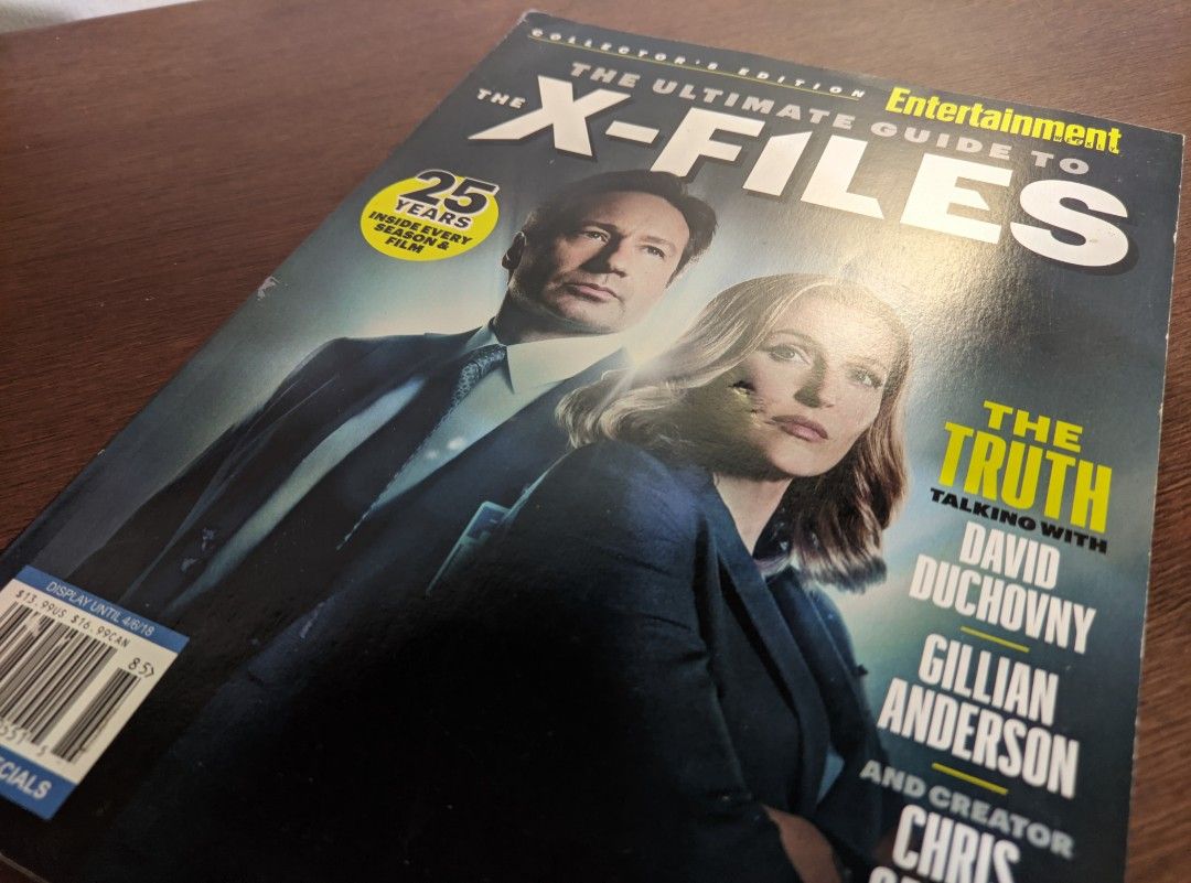 X File Magazine The Ultimate Guide to The X-Files // 25 Years, Hobbies & Toys, Books ...