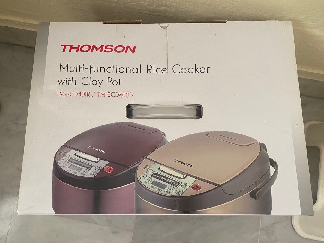 Thomson Rice Cooker with Clay Pot, TV & Home Appliances, Kitchen