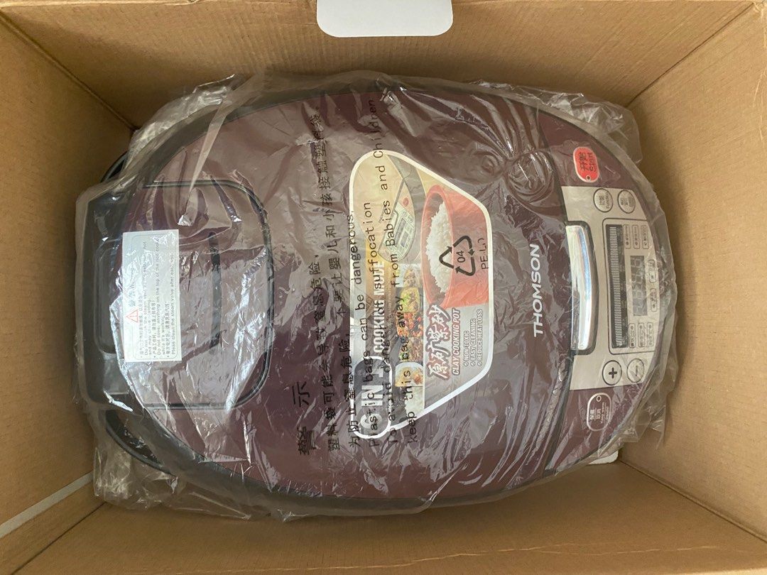 Thomson Rice Cooker with Clay Pot, TV & Home Appliances, Kitchen