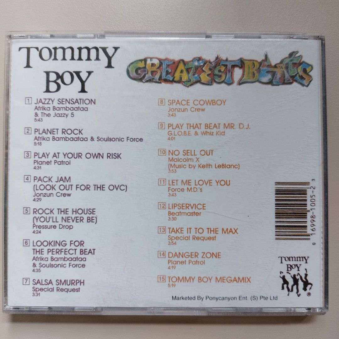 Tommy Boy Greatest Hits VD, Hobbies & Toys, Music & Media, CDs & DVDs