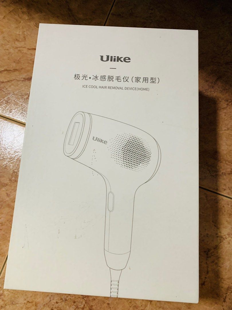 Ulike Ice cool hair removal device home IPL, Beauty  Personal Care, Bath   Body, Hair Removal on Carousell