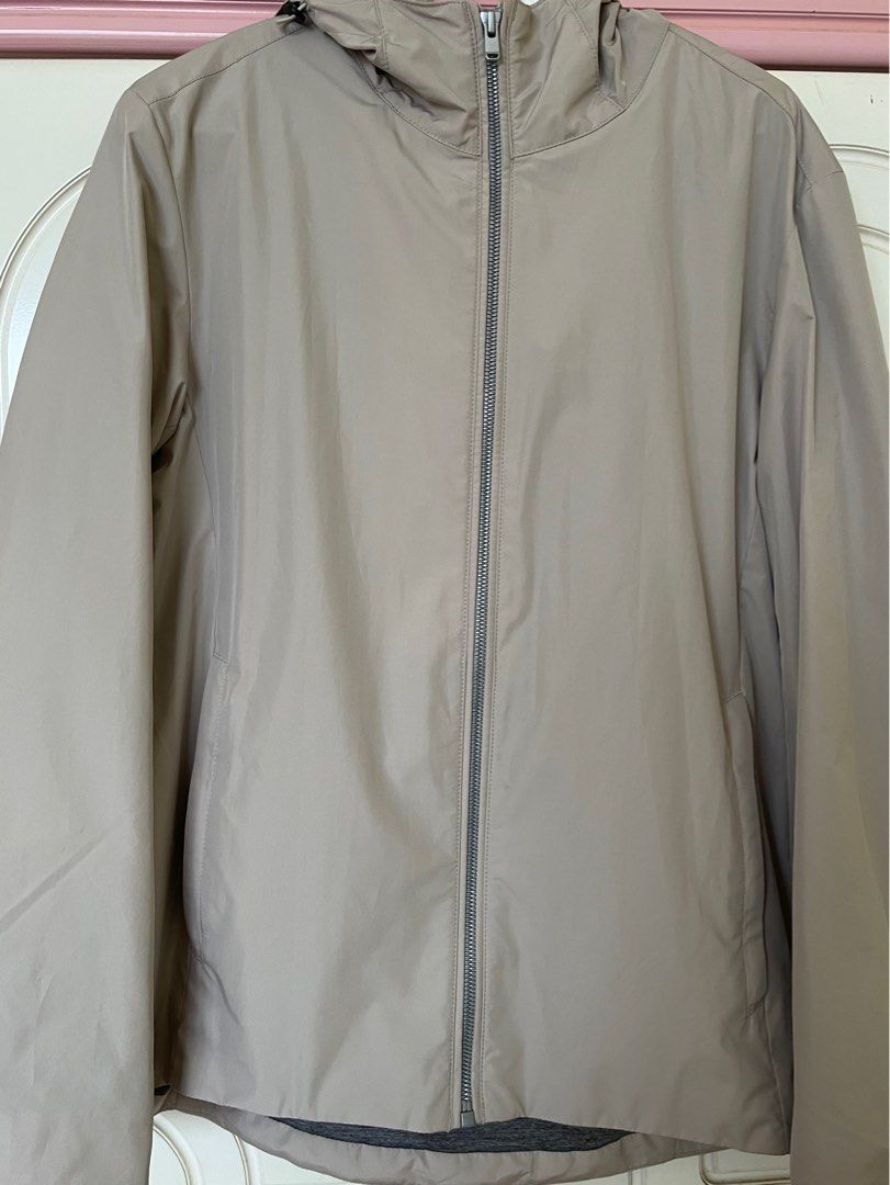 Uniqlo jersey shop lined field parka