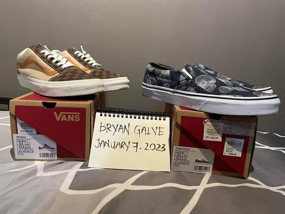 Used vans discount shoes for sale