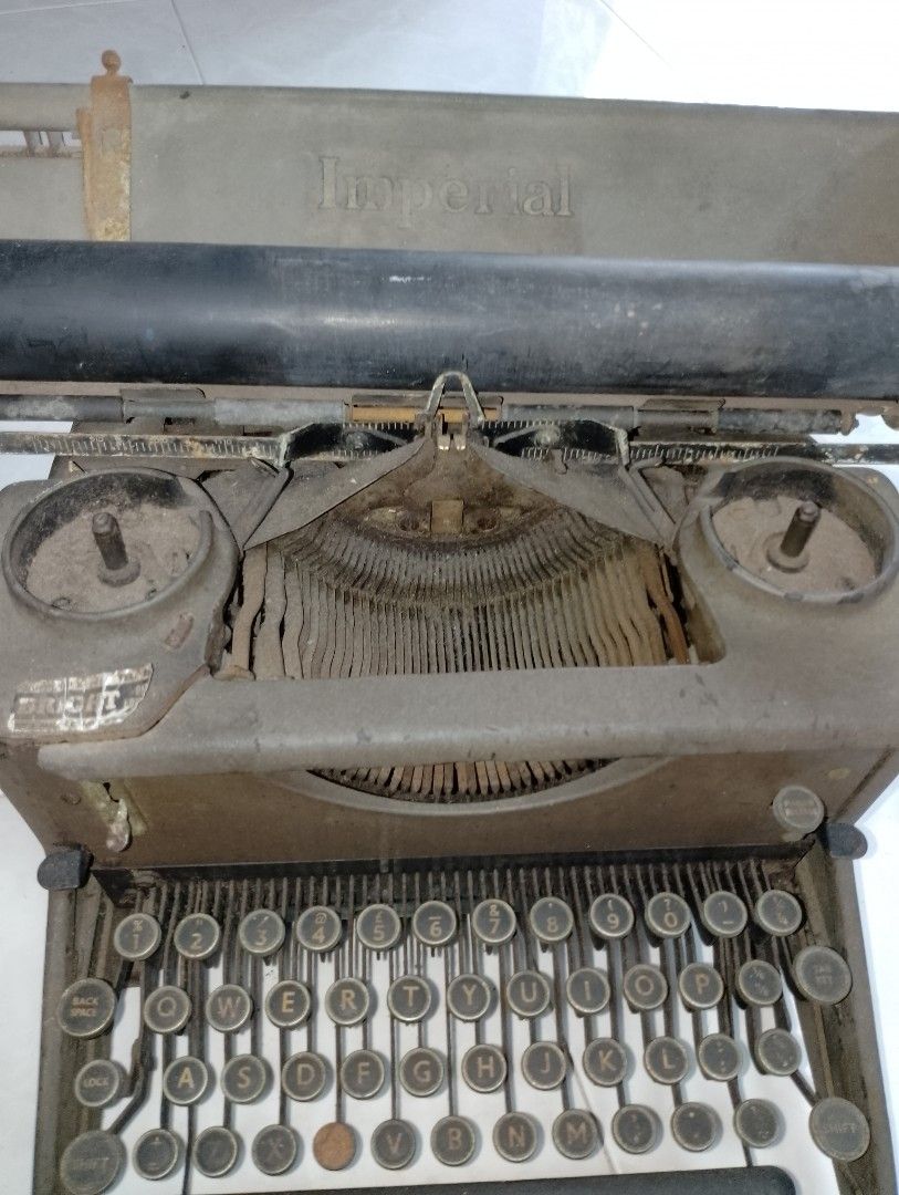 (CNY Discount ) Vintage Antique Imperial Typewriter, Hobbies & Toys