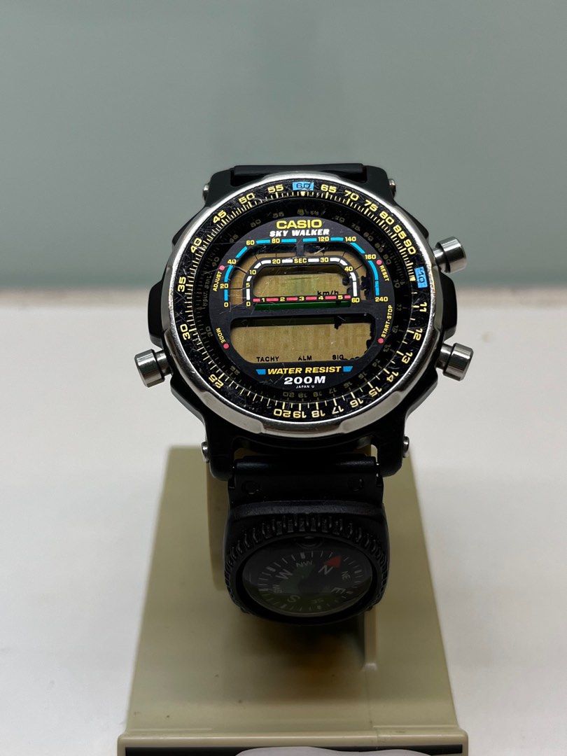 Vintage Casio Skywaker DW401 DW400 DW4000 Tachymeter