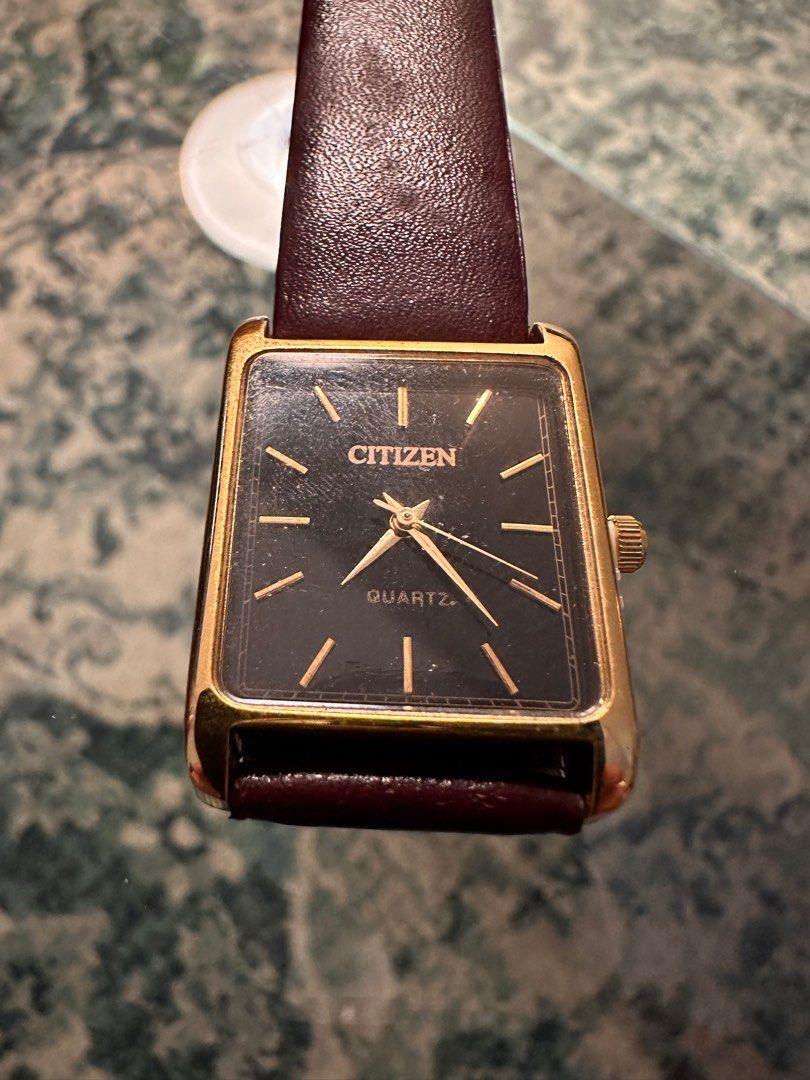 Citizen quartz new arrivals gold plated watch