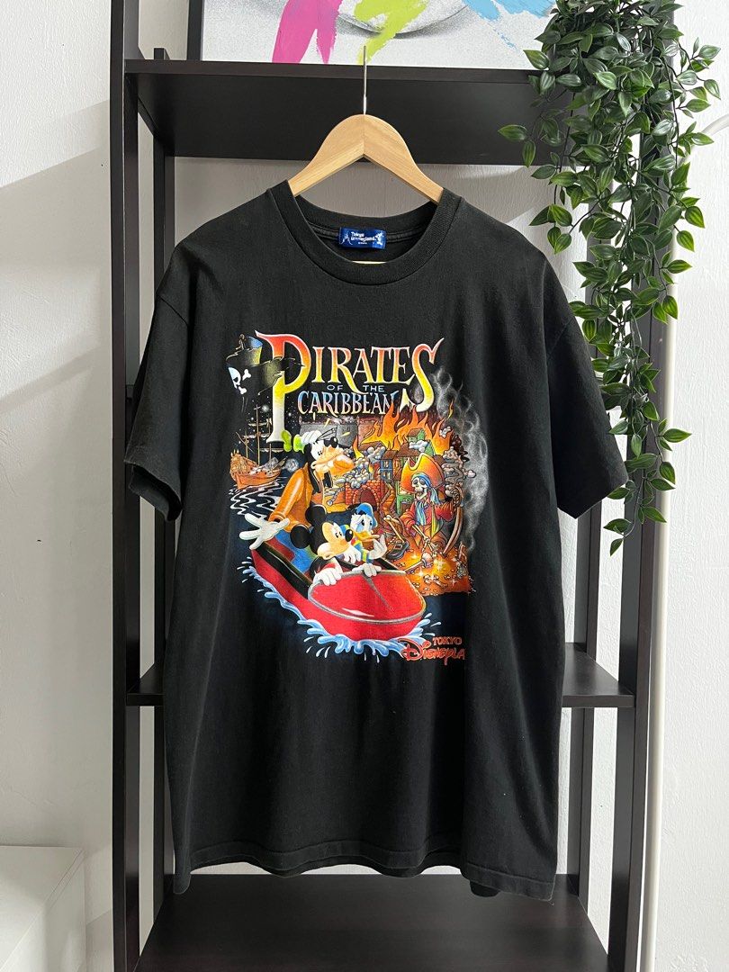 Vintage/ Rare / Disney Pirates of the Caribbean shirt, Men's Fashion, Tops  & Sets, Tshirts & Polo Shirts on Carousell