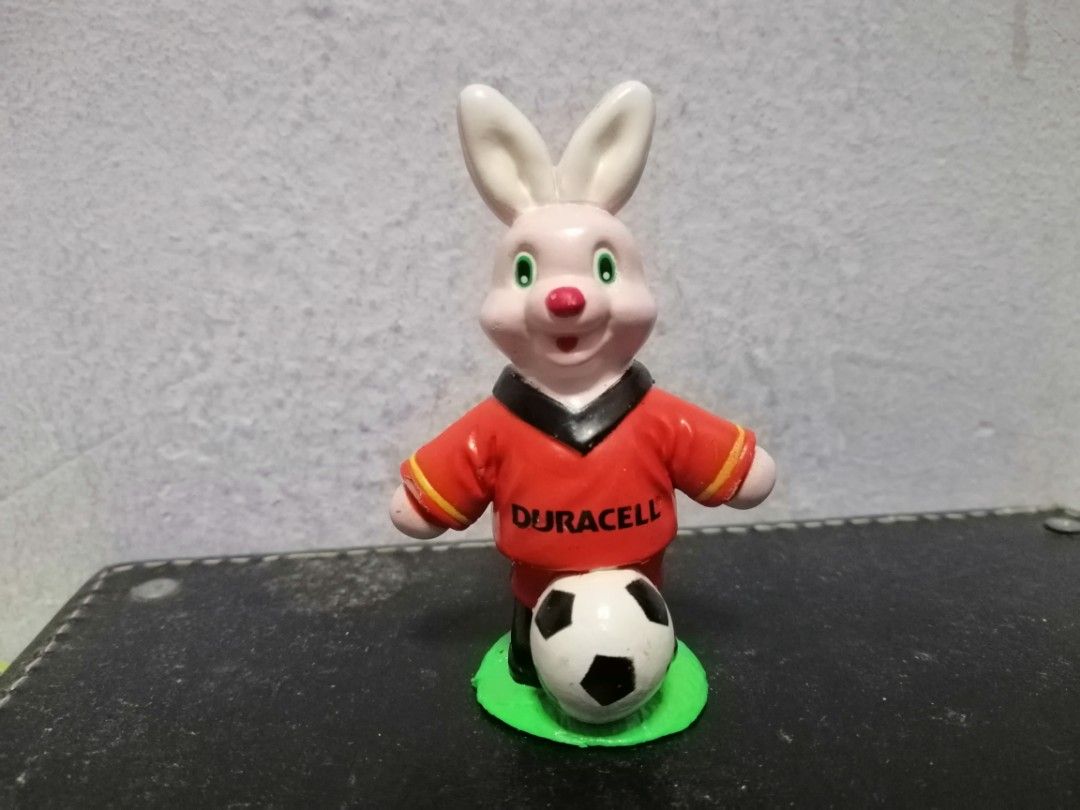 Vintage Duracell Figurine Rabbit, Hobbies & Toys, Toys & Games on Carousell