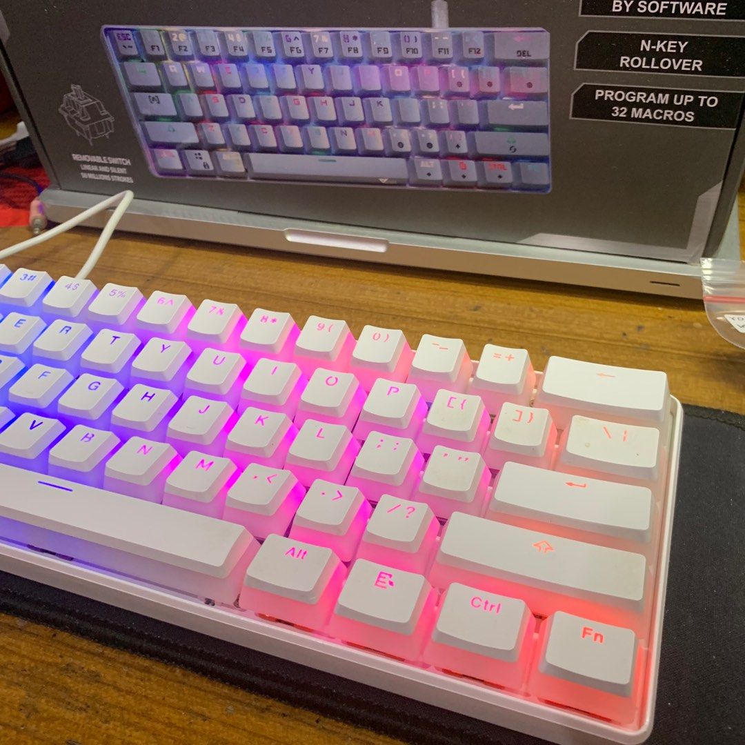 Vortex VX5 Mechanical keyboard + pudding keycaps FULLSET NORMAL