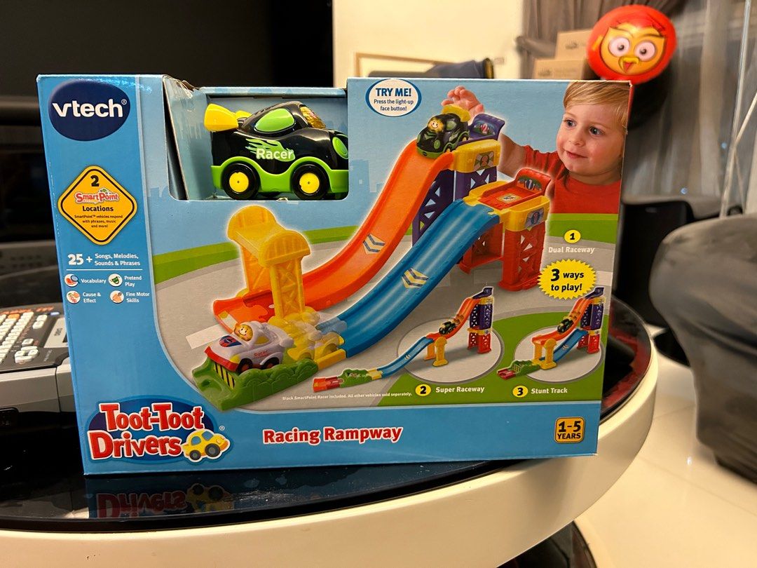 Vtech Toot-Toot Drivers Racing Rampway, Hobbies & Toys, Toys & Games on ...