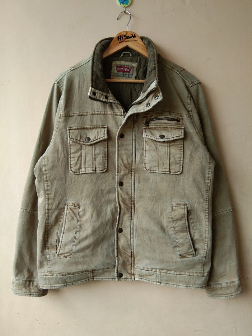 Cotton Military Jacket - Green | Levi's® US