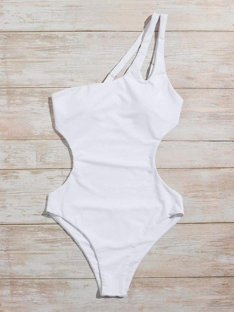 Mykonos White Cutout One Piece Swimsuit - ShopperBoard