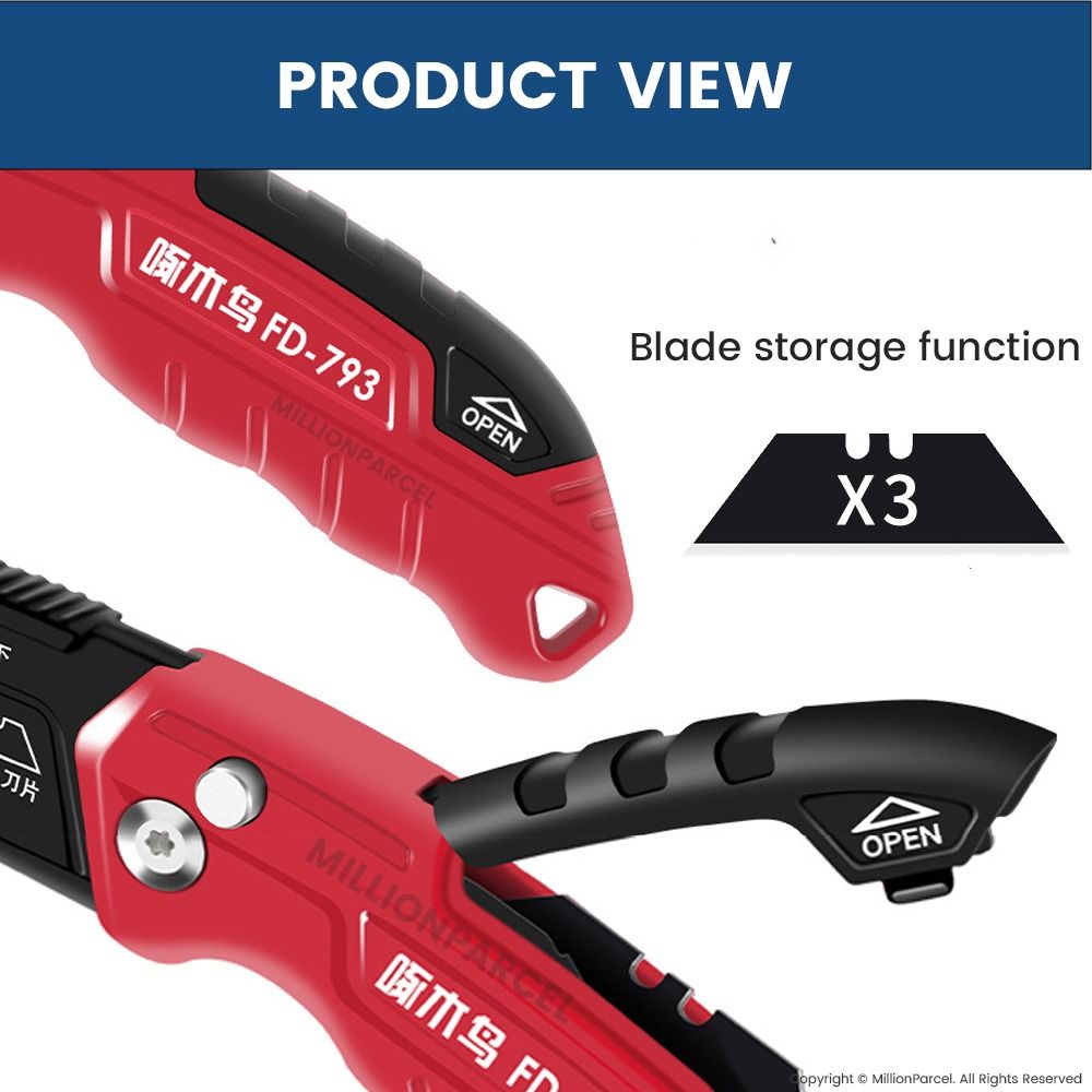 Wooopecker Utility Knife Pen Knife Blade Refill Paper Cutter Tape Cutter, Hobbies & Toys