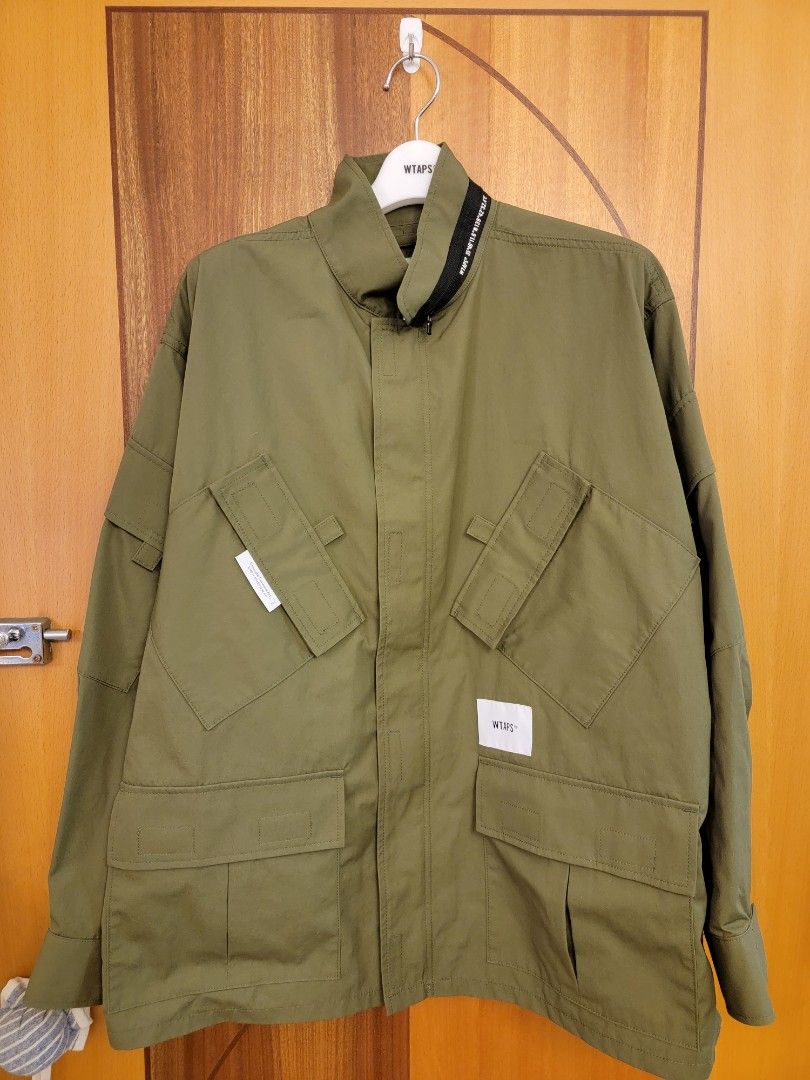 Wtaps 22ss Conceal jacket Olive 02, 男裝, 外套及戶外衣服- Carousell