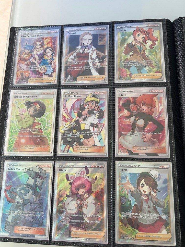 WTS Entire Pokemon Card TCG Collection Ultra Rare Trainer Full Art FA ...