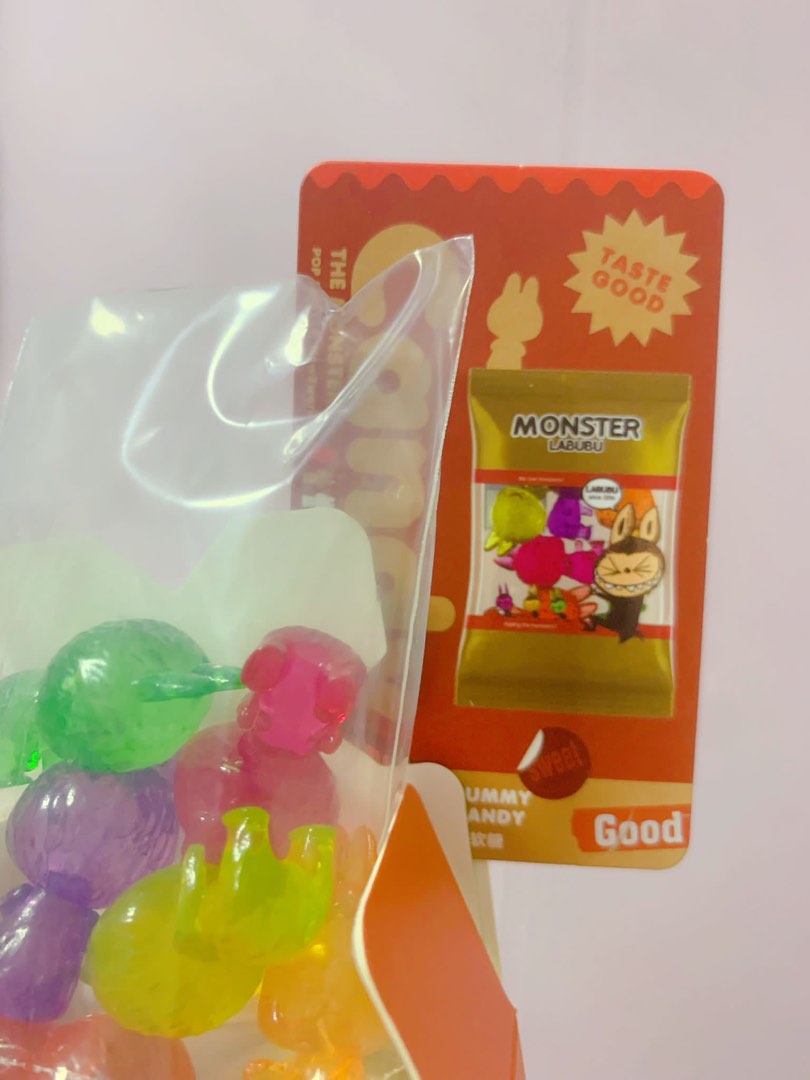WTS Popmart Labubu Gummy Candy Monster, Hobbies & Toys, Toys & Games on