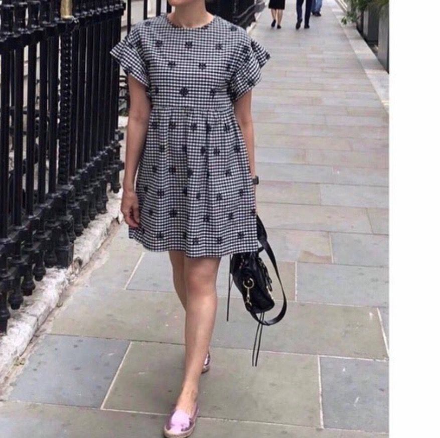 Zara gingham dress, Women's Fashion, Dresses & Sets, Dresses on Carousell