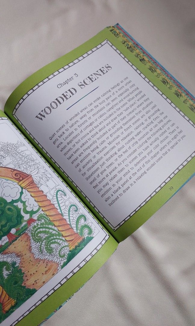 Zen Coloring Book | Color Me Calm, Hobbies & Toys, Books & Magazines