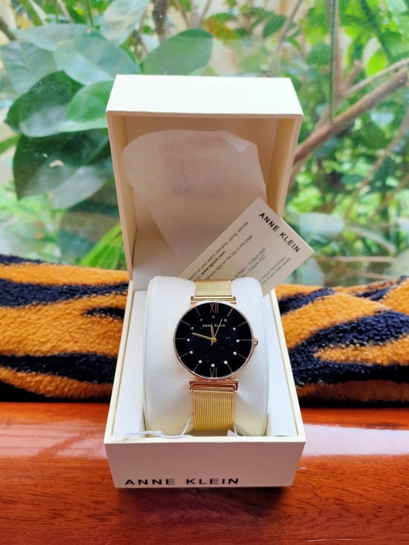 Anne klein mesh bracelet watch hotsell
