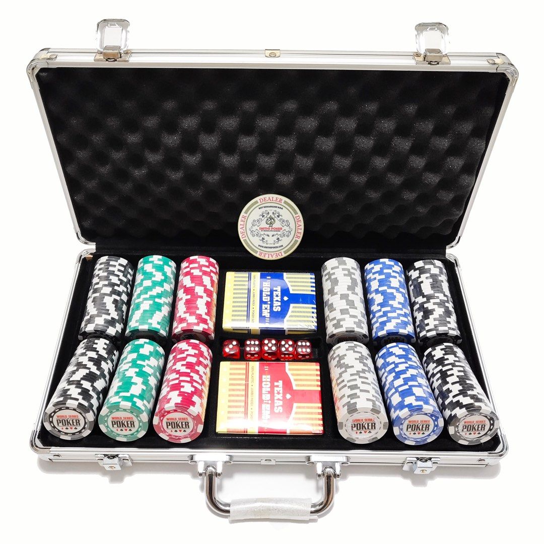 10g WSOP full clay poker chip set, Hobbies & Toys, Toys & Games on