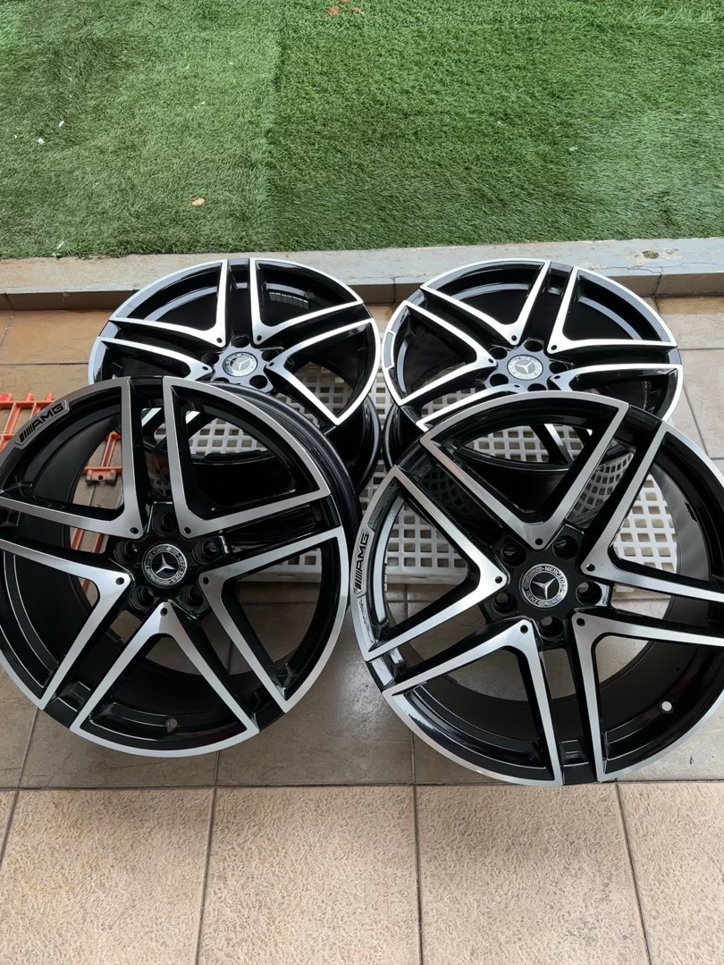 Benz Rim Design 18“mercedes amg design rim, Car Accessories, Tyres & Rims on Carousell