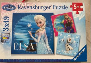  Ravensburger Disney Frozen Jigsaw Puzzle (3 x 49 Piece