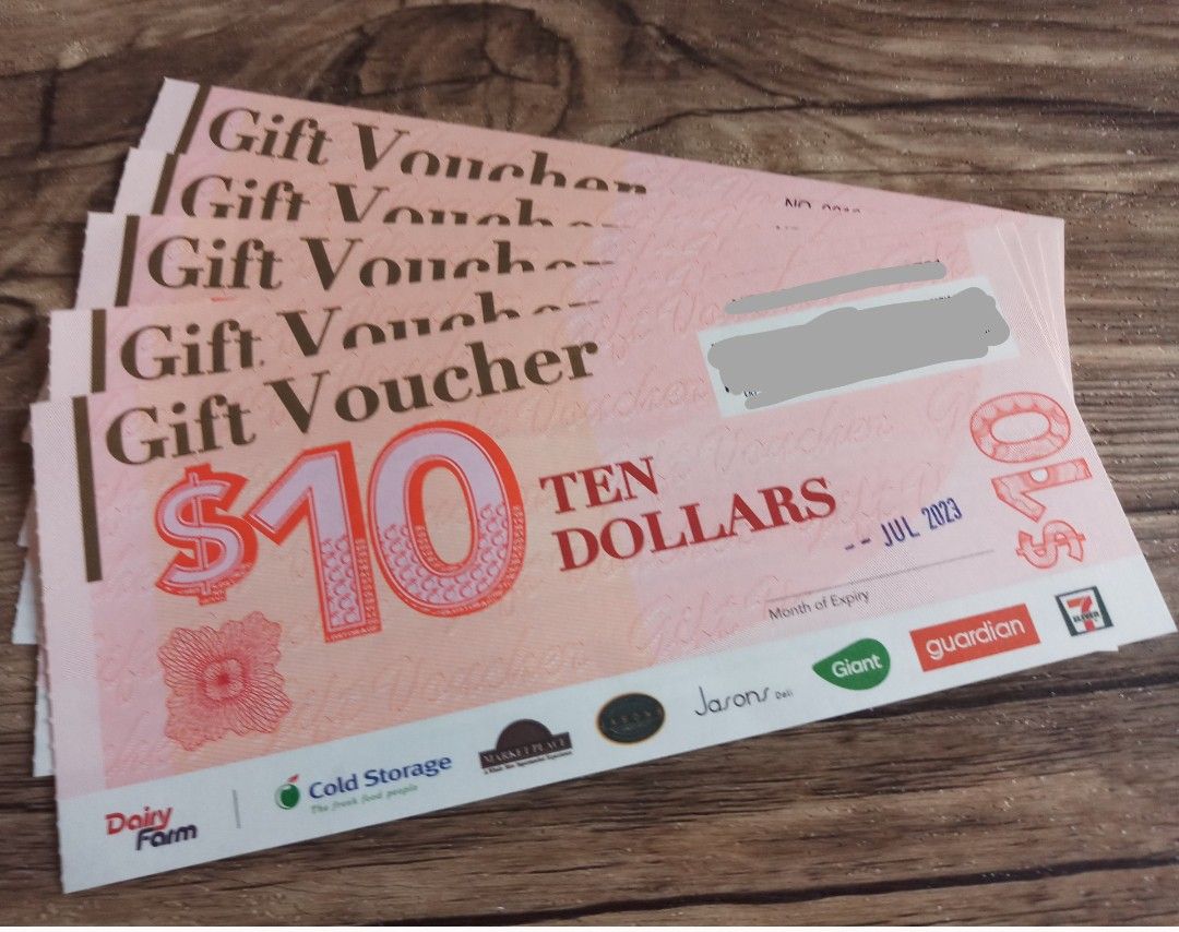 50 Dairy Farm Voucher, Tickets & Vouchers, Vouchers on Carousell