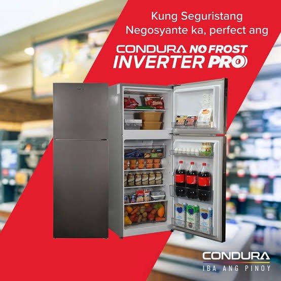 📣 CONDURA NO FROST DOUBLE COOLING INVERTER REFRIGERATOR ‼️ CNF201i
