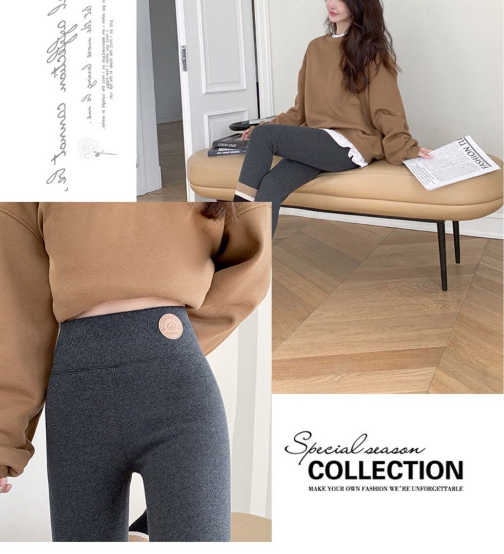 thick thermal leggings Carousell