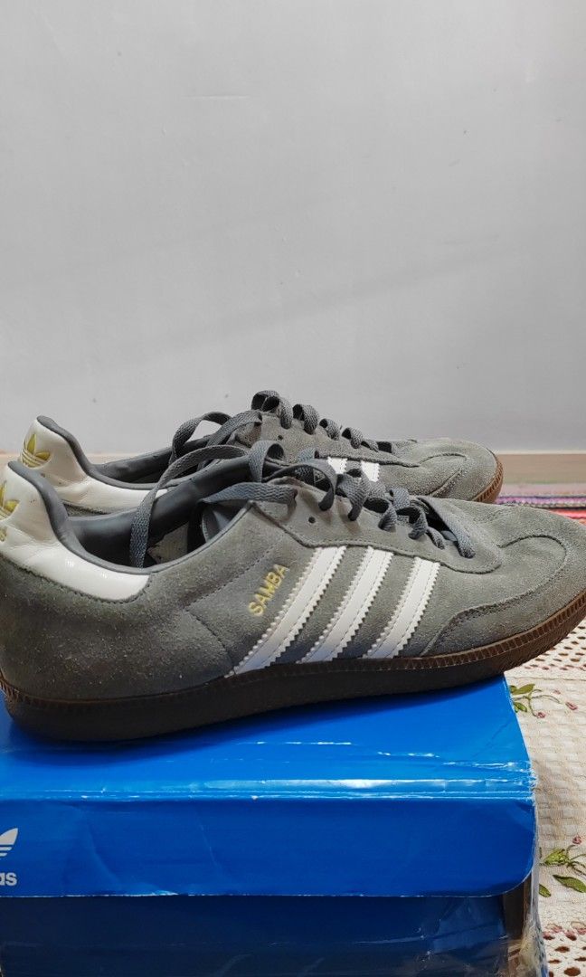 Grey sale adidas samba