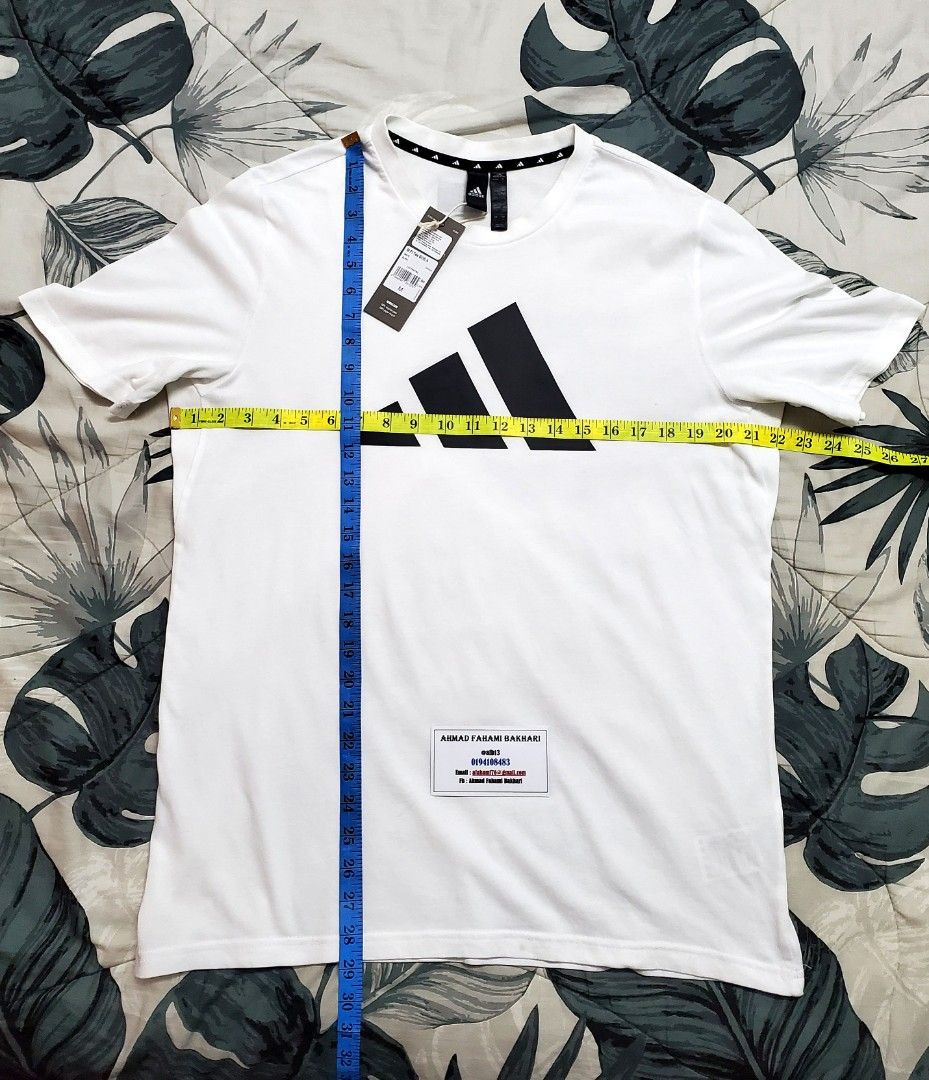 Adidas Sportswear Logo Tee Pit22 ULN Men s Fashion Tops Sets