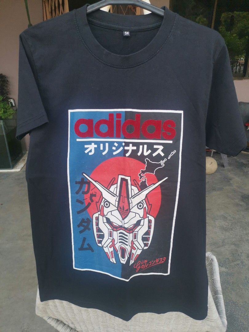 Adidas gundam top t shirt