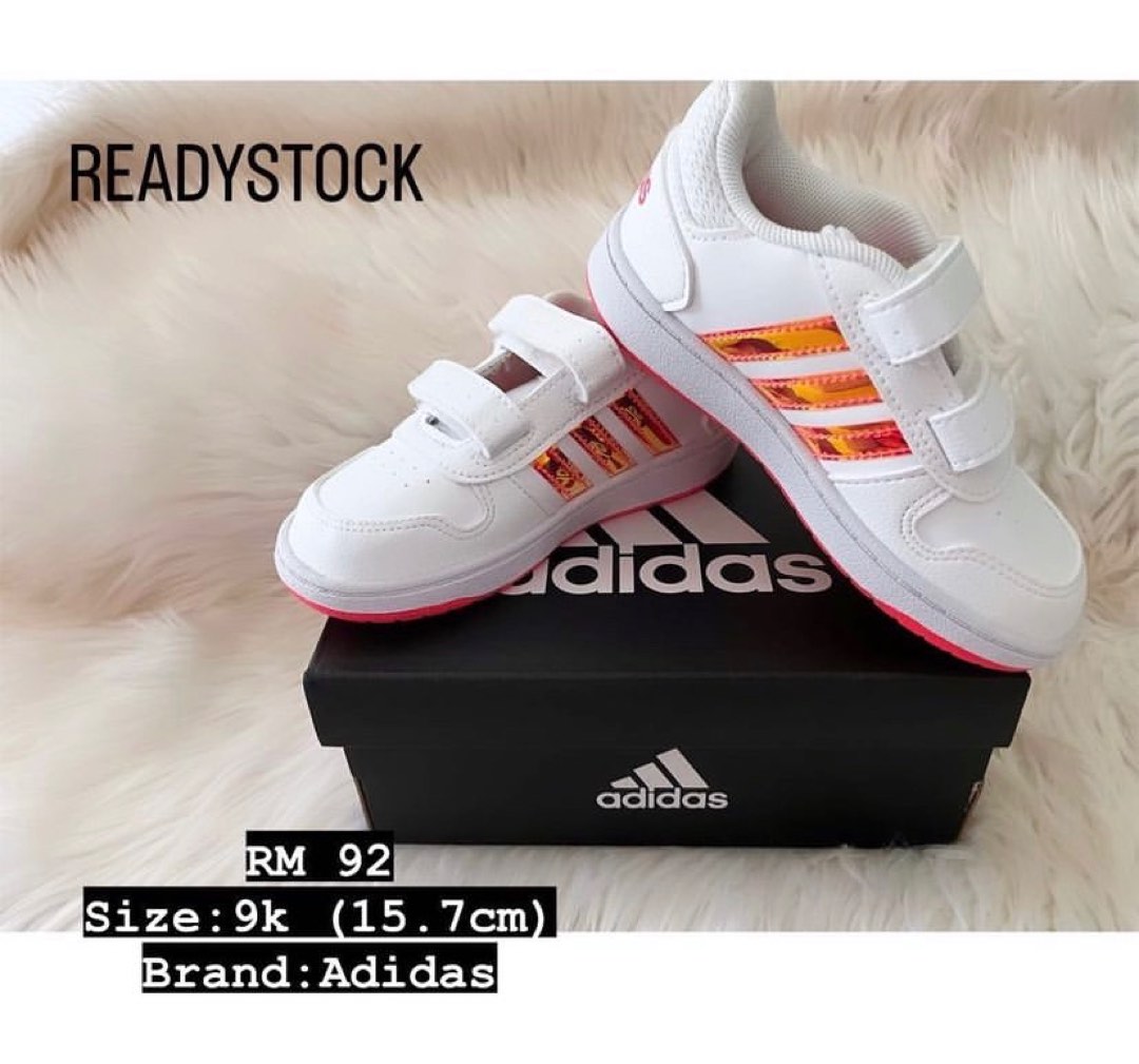 Adidas][NEW]kasut adidas size 9k, Babies u0026 Kids, Babies u0026 Kids Fashion on  Carousell