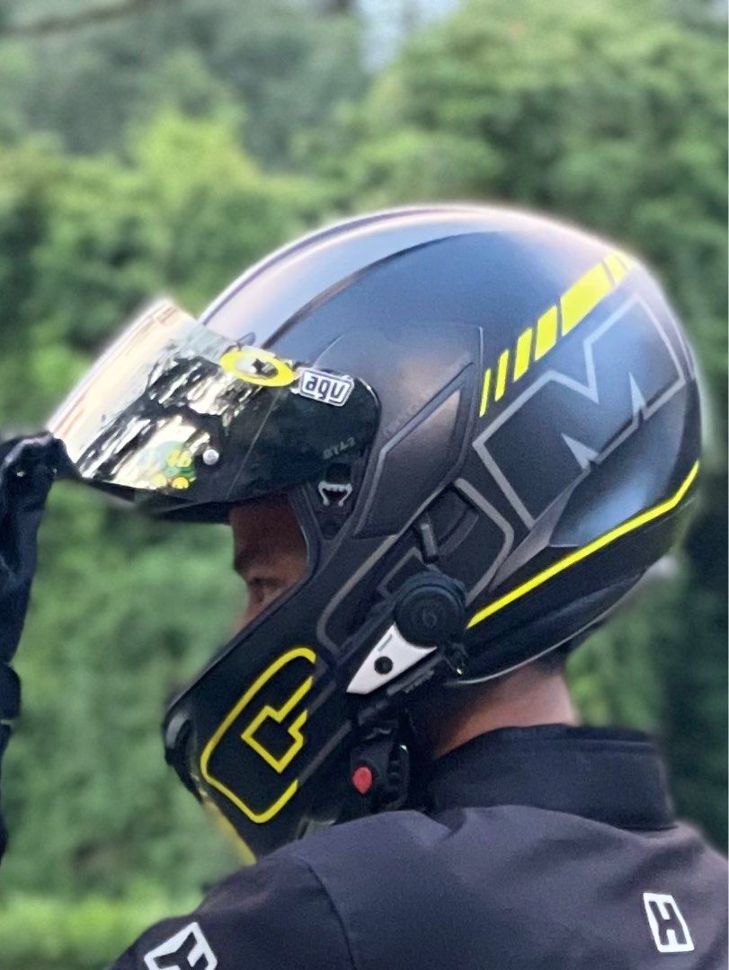 Agv Helmet Compact ST PSB, Motorcycles, Motorcycle Accessories on Carousell