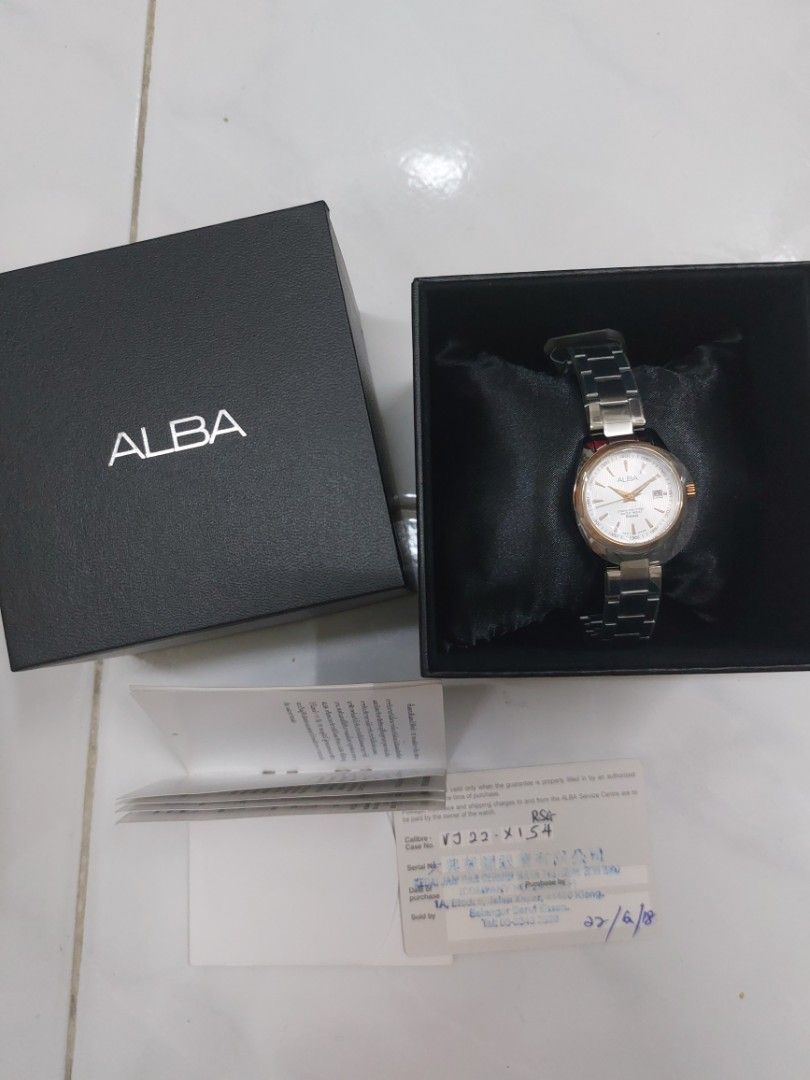Alba watch vj22 price shop