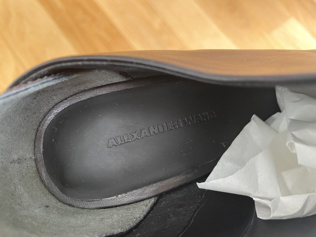 Alexander wang silver clearance boots