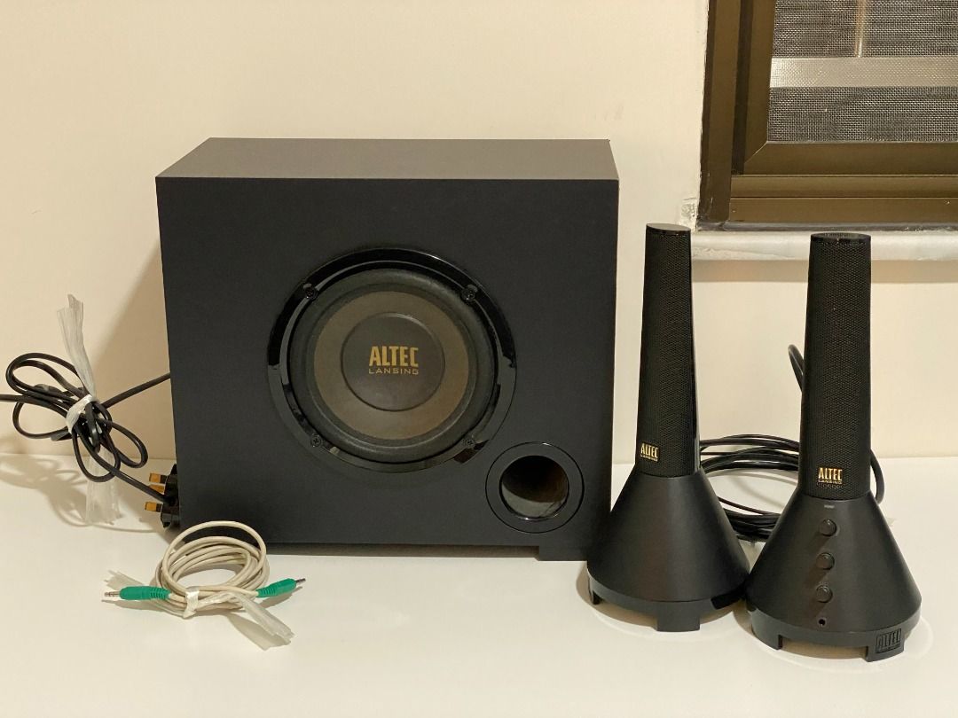 ALTEC Lansing VS4621 2.1 Speaker System with Subwoofer, 音響器材, Soundbar