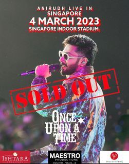 Anirudh Live In Singapore 2023