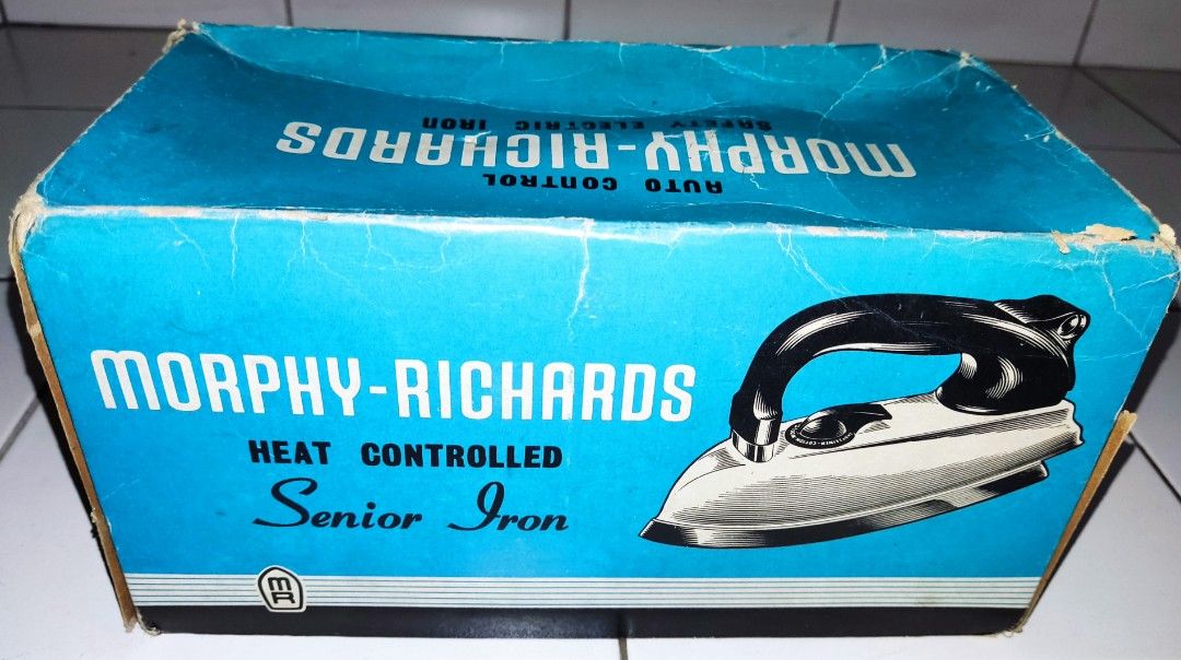 Morphy Richards finds 80-year-old 'Senior' iron still going strong! – ERT